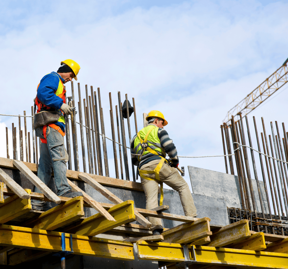 workers examining work 1